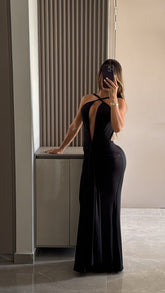 Vestido Largo Trenza