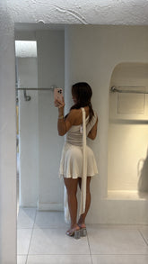 Vestido Crema Lux