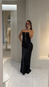 Vestido Corset Negro Nov
