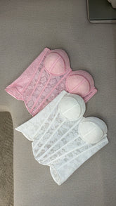 Corset Blanco Copa