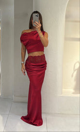 Conjunto Largo Rojo Bli