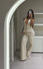 Conjunto Jean Beige Angel