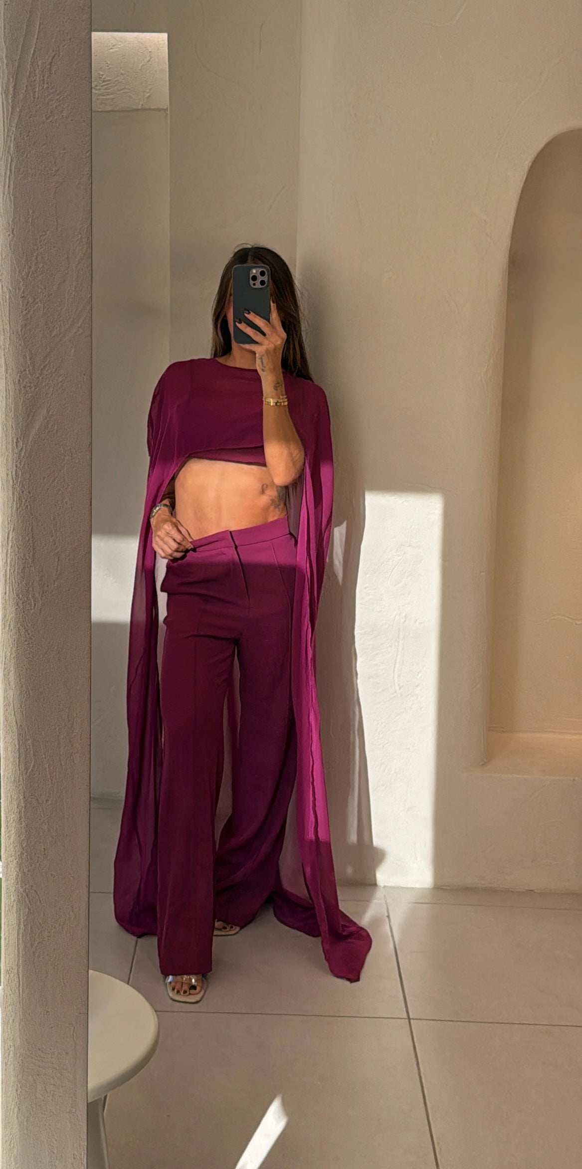 Conjunto Pantalón Magenta