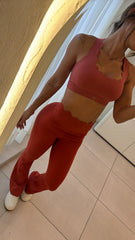 Conjunto Iconic Bota Ancha Top
