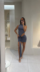 Vestido Azul Diosa