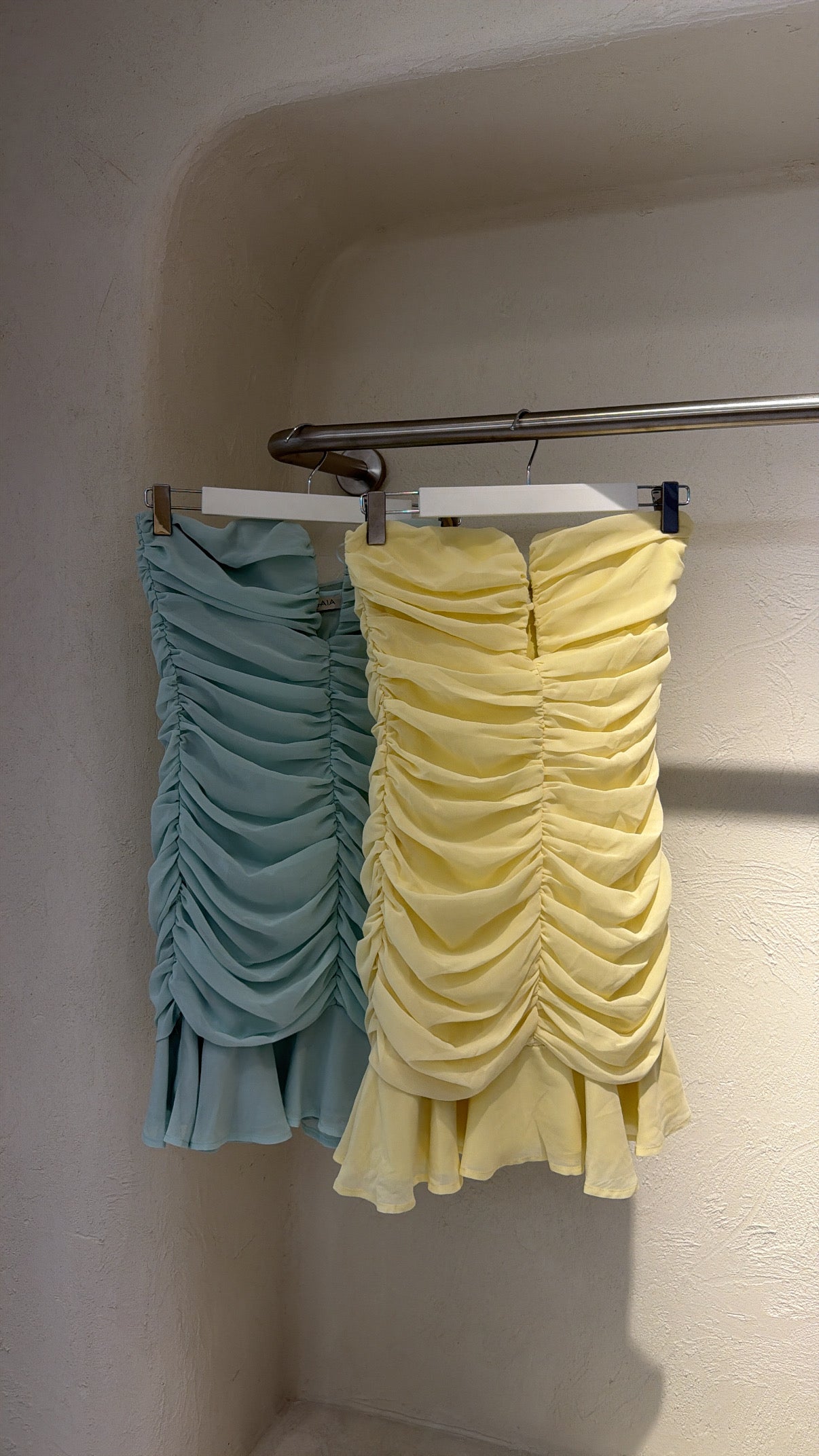 Vestido Gola Verde