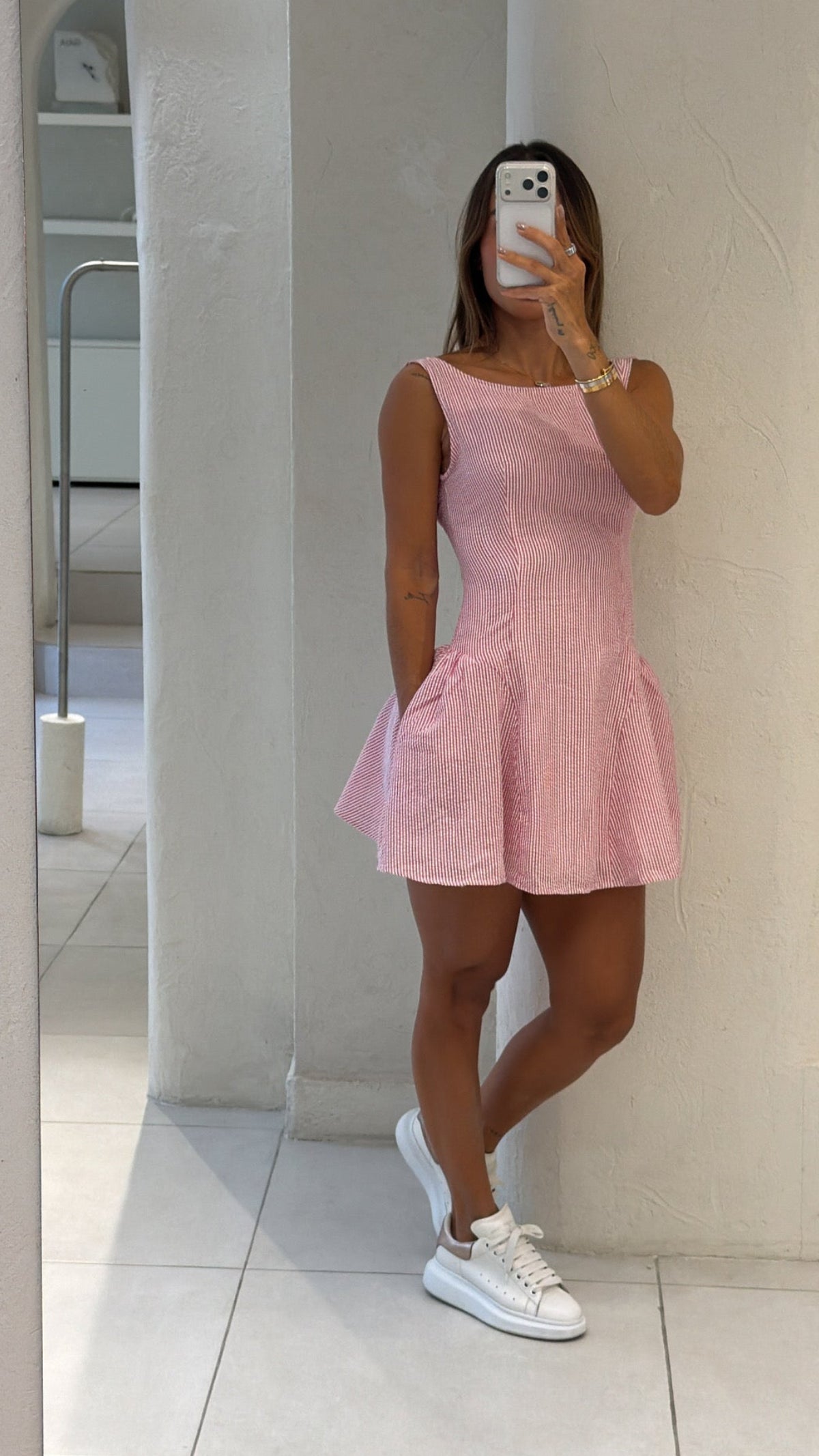 Vestido Rayas Corto