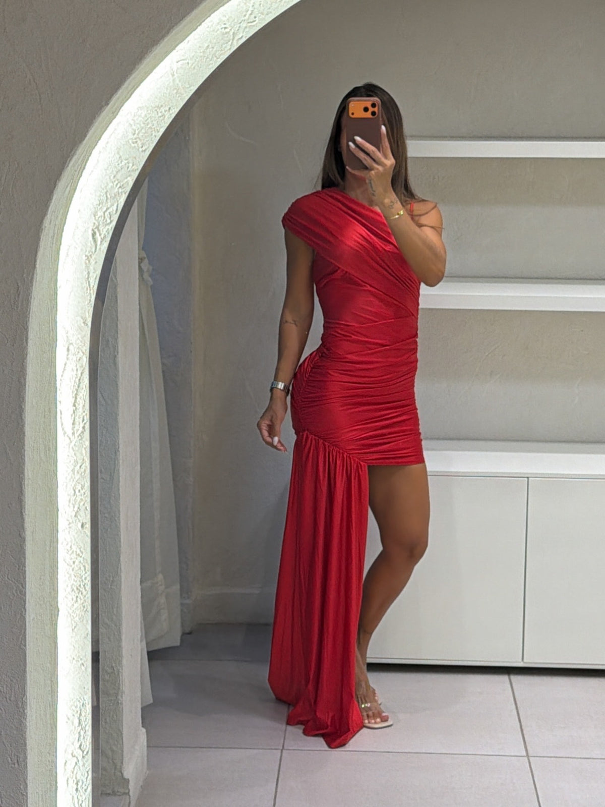 Vestido Sym Rojo