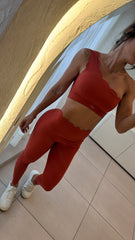 Conjunto Iconic Leg Terracota
