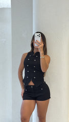 Conjunto Short Negro Vay