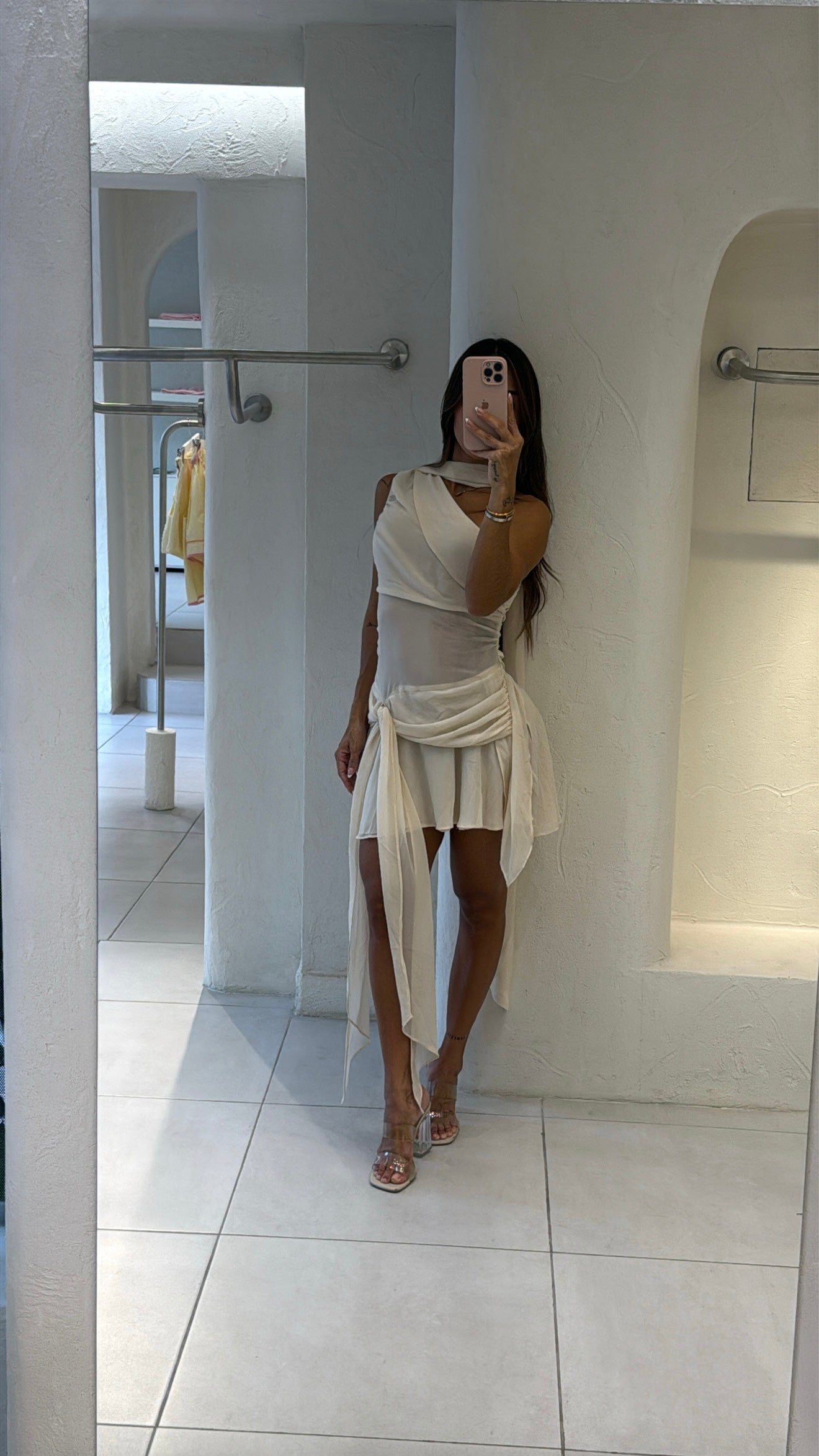 Vestido Crema Lux