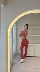 Conjunto Iconic Bota Ancha Top