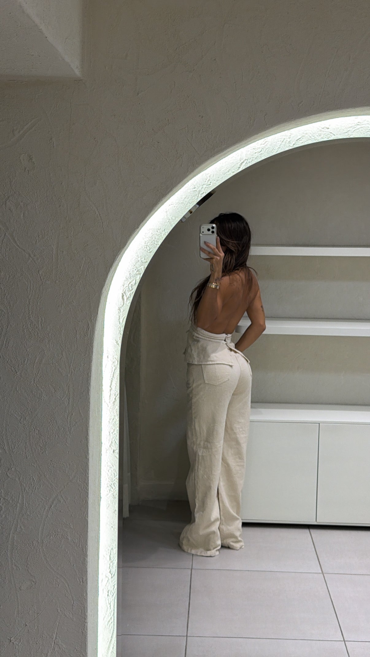 Conjunto Jean Beige Angel