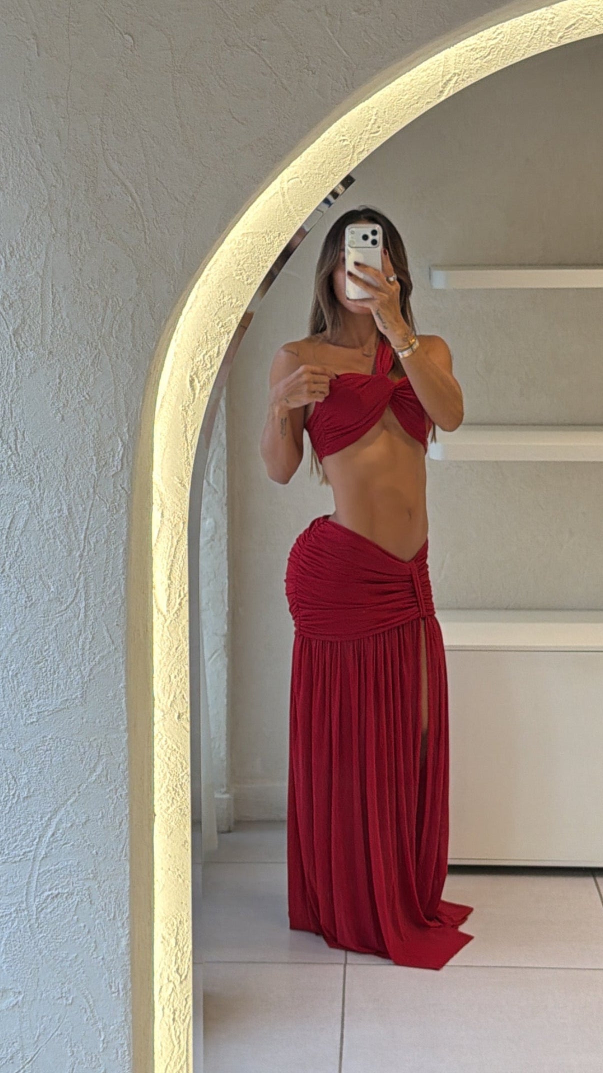 Conjunto Falda Larga Miss