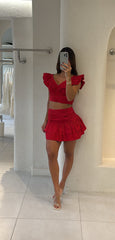 Conjunto Moon Rojo