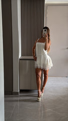 Vestido Seda Blanco Ed