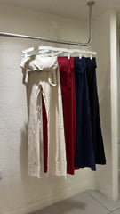 Conjunto Bota Ancha Cruzado