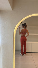 Conjunto Iconic Bota Ancha Top