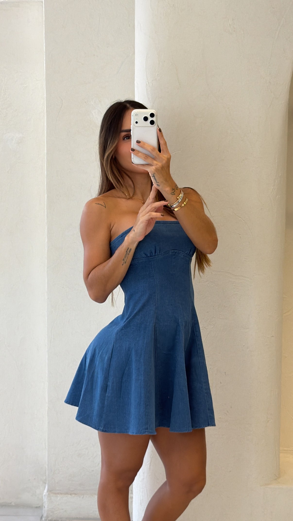 Vestido Monn Jean Claro