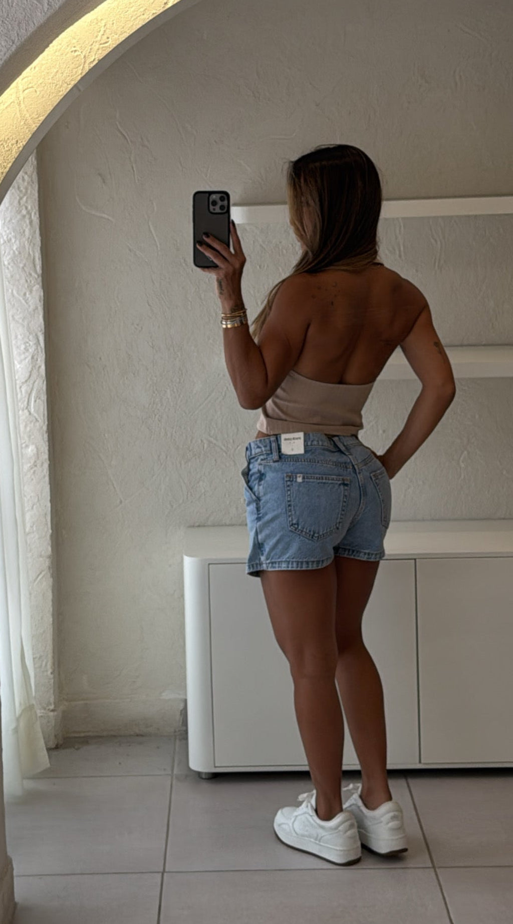 Falda Short Jean