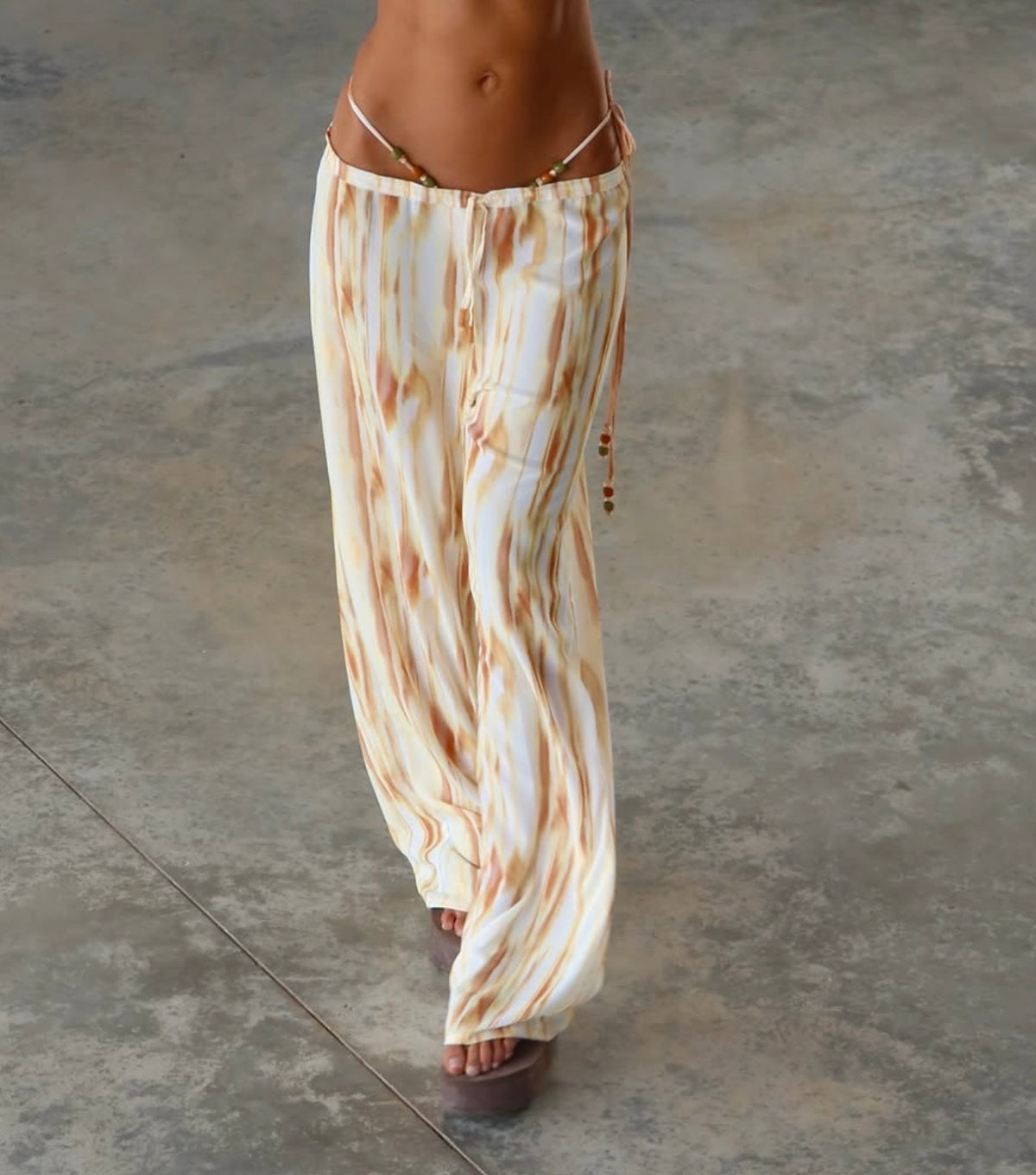 CARAMEL SWIRL  FREQUENCY  PANT